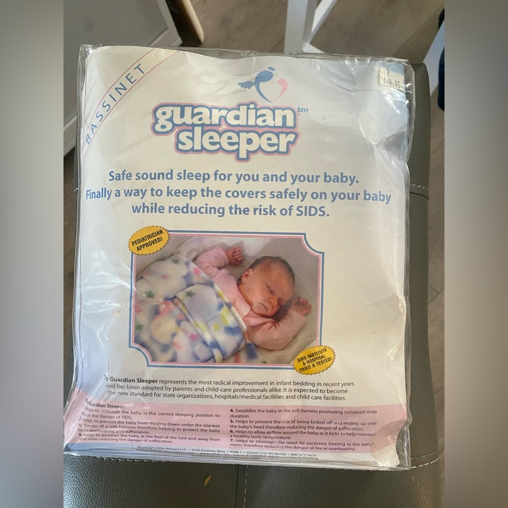 Baby sleeper. Covers your baby all night